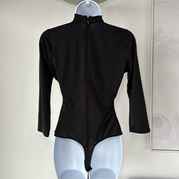 Black Bodysuit with Choker - Picture 4 of 5